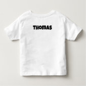 Gebouwd om te bereiken - Bouwkraanontwerp Kinder Shirts (Achterkant)