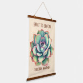 Gebouwd om te bloeien hangend wandkleed (Gebogen)