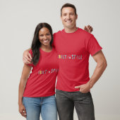 Gebouwd om te morsen t-shirt (Unisex)