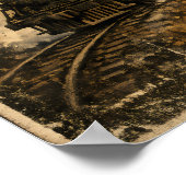 Gebouwd om te rollen poster (Hoek)
