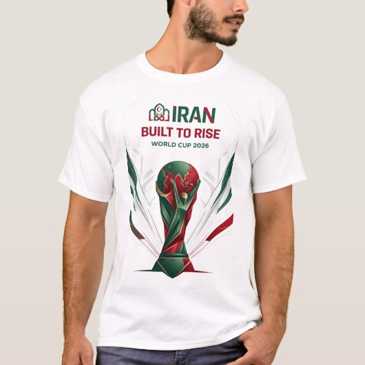 Gebouwd om te stijgen t-shirt (Voorkant)