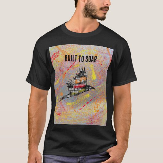 Gebouwd om te zweven shirt (Voorkant)
