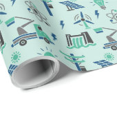 Gebouwd om uw verhaal te vertellen cadeaupapier (Rol Hoek)