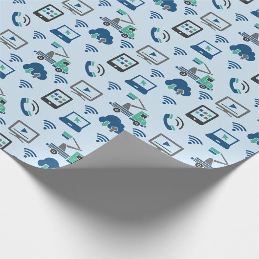 Gebouwd om uw verhaal te vertellen cadeaupapier (Hoek)