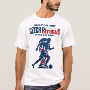Gebouwd op vastberadenheid t-shirt