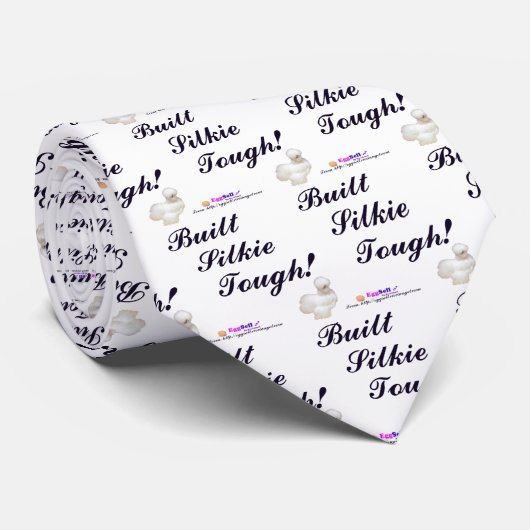 Gebouwd Silkie Tough Stropdas (Opgerold)