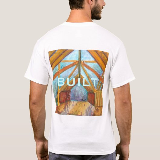 GEBOUWD T-SHIRT (Achterkant)