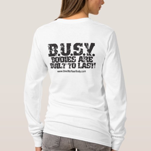 Gebouwd tot laatste t-shirt (Achterkant)