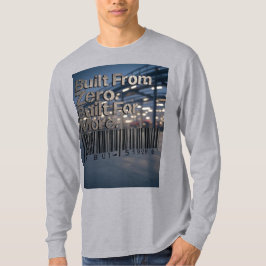 Gebouwd vanaf nul, gescand voor meer t-shirt