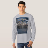 Gebouwd vanaf nul, gescand voor meer t-shirt (Voorkant volledig)