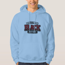 Gebouwd vanuit zwarte geschiedenis – Oude typograf Hoodie