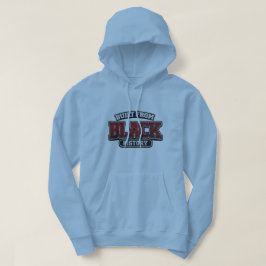 Gebouwd vanuit zwarte geschiedenis – Oude typograf Hoodie