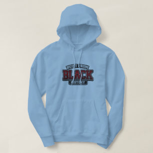 Gebouwd vanuit zwarte geschiedenis – Oude typograf Hoodie