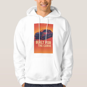 Gebouwd voor de Curve – Futuristische Sportwagen P Hoodie