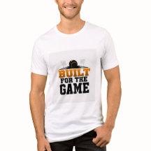 Gebouwd voor de Game Baseball Stadion T-shirt