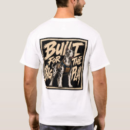 Gebouwd Voor De Grote Spelletjes Great Dane Kunst T-shirt
