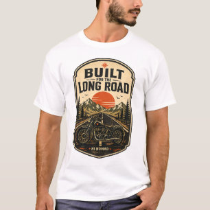 Gebouwd voor de Lange Weg – Vintage Motorfiets Avo T-shirt