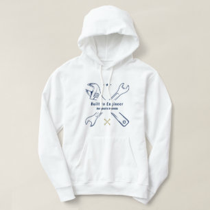 Gebouwd voor Engineer Mechanical Engineering Hoodie