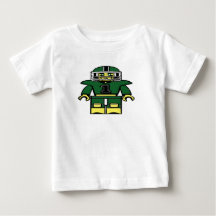 Gebouwd voor het Footballs T-shirt van deze Baby