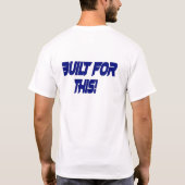 Gebouwd voor het Footballs T-shirt van dit Man (Achterkant)