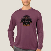 Gebouwd voor het Long-Sleeve Football T-shirt van  (Voorkant volledig)