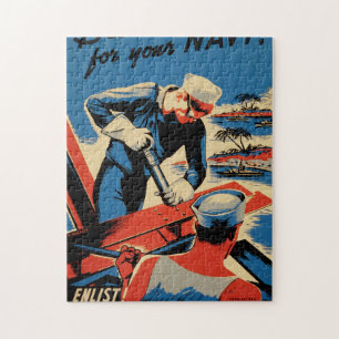 Gebouwd voor je marine! legpuzzel