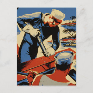 Gebouwd voor uw marine briefkaart