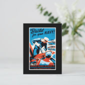 Gebouwd voor uw marine briefkaart (Staand voorkant)