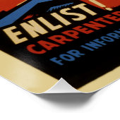 Gebouwd voor uw marine, de tweede wereldoorlog pro poster (Hoek)