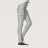 Gebouwd voor zwarte Leggings (Rechts)