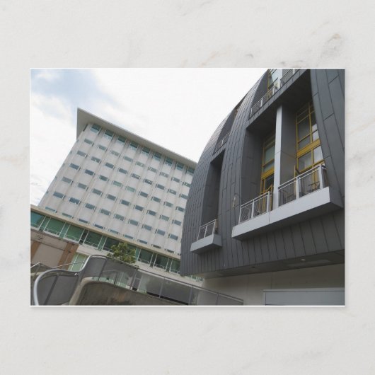 Gebouwde gebouwen briefkaart (Voorkant)