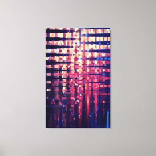 Gebouwen Canvas Afdruk (Voorkant)