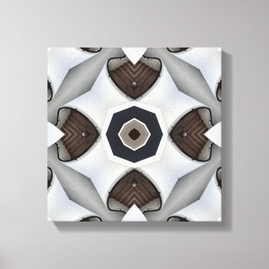 Gebouwen Canvas Art Decor (Voorkant)