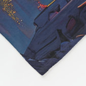 Gebouwen Fleece Deken (Hoek)