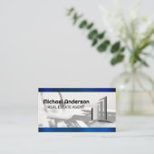 Gebouwen | huissleutels visitekaartje (Staand voorkant)