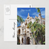 Gebouwen in Balboa Park Briefkaart (Voorkant / Achterkant)