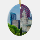 Gebouwen in Chicago Keramisch Ornament (Rechts)