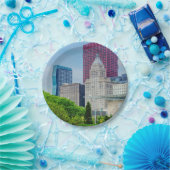 Gebouwen in Chicago Papieren Bordje (Feest)