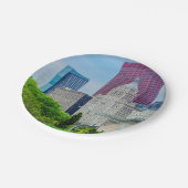 Gebouwen in Chicago Papieren Bordje (Gekanteld)