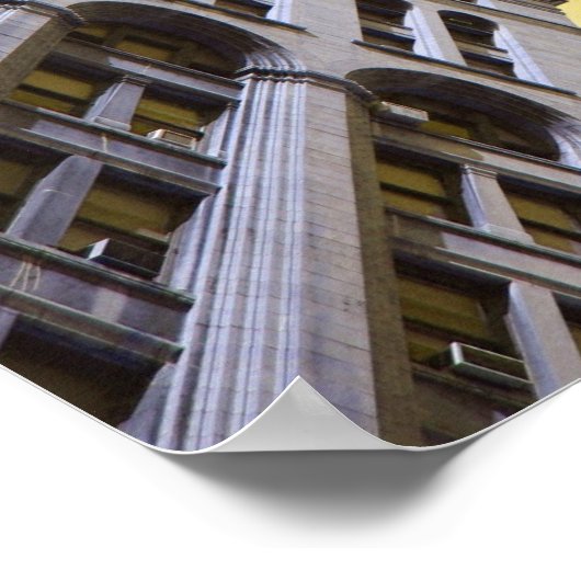 gebouwen in chicago poster (Hoek)