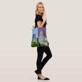 Gebouwen in Chicago Tote Bag (Op model)