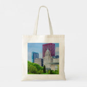 Gebouwen in Chicago Tote Bag (Achterkant)