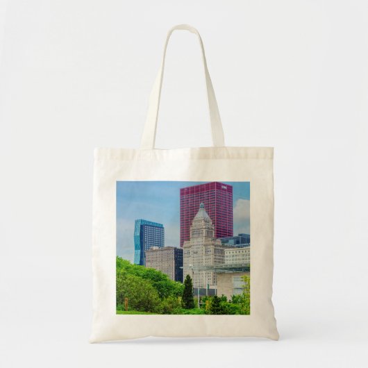 Gebouwen in Chicago Tote Bag (Voorkant)