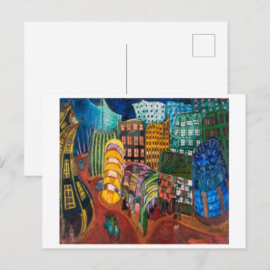 Gebouwen in Hamburg | Carl Lohse | Briefkaart (Voorkant / Achterkant)