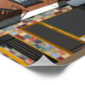 Gebouwen in New York Poster (Hoek)