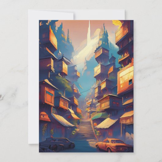 Gebouwen Kaart (Achterkant)