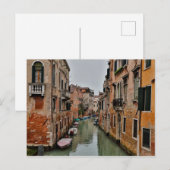 Gebouwen langs de kanalen van Venetië Briefkaart (Voorkant / Achterkant)
