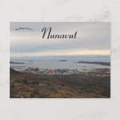 Gebouwen langs de kustlijn briefkaart (Voorkant)