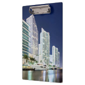 Gebouwen langs de rivier de Miami Klembord (Links)