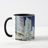Gebouwen langs de rivier de Miami Mok (Links)
